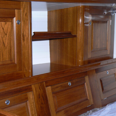 hand made marine cabinets