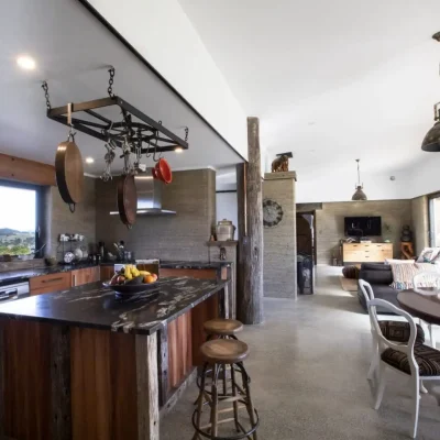 Recycled Timber in Rustic Kitchen