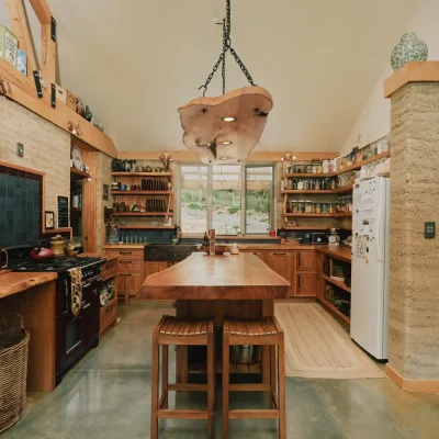 Custom built Kauri Kitchen