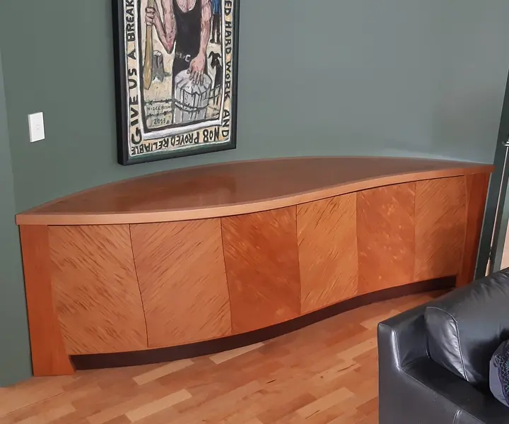 Curved Bench Seat